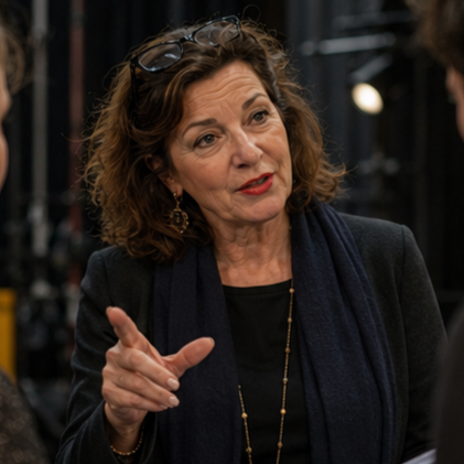 Bernadette Rousseaux, Direktorin des Theaters